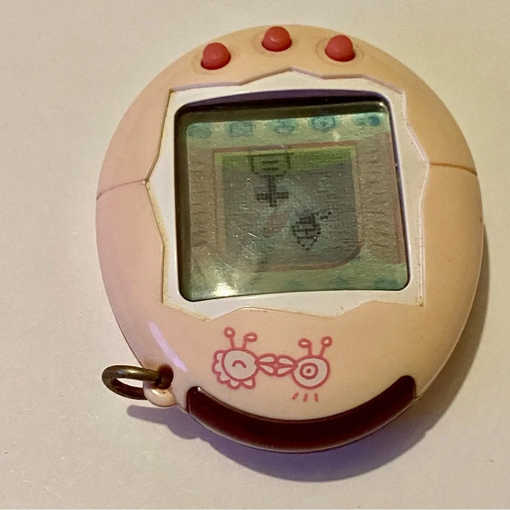 ✨ Tamagotchi Connection V1 2004 Original Japanese Pastel Light Pink Japan Wave